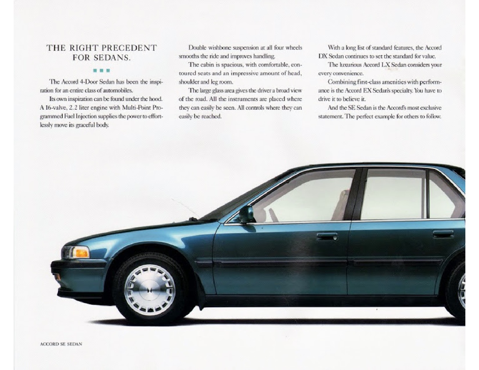 1991 Honda Brochure Page 9